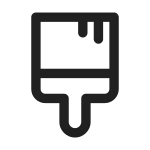 Paint Brush SVG Icon